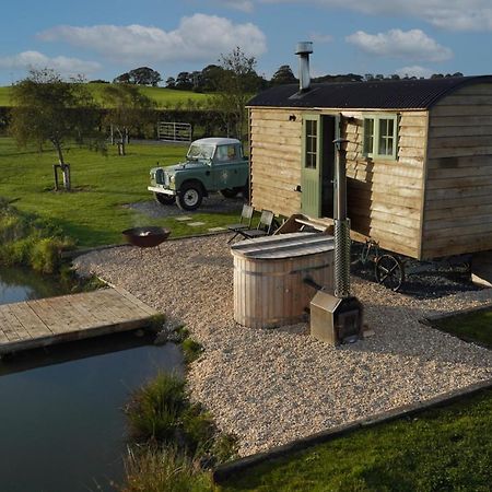 Four Acres Farm Shepherds Huts Donaghadee Exterior photo